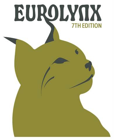 The poster for the 7th Eurolynx conference, with an illustration of a lynx